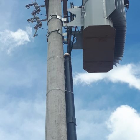 Subestação de 300kVA, instalada na Indústria Algodoeira na cidade de Caculé/BA